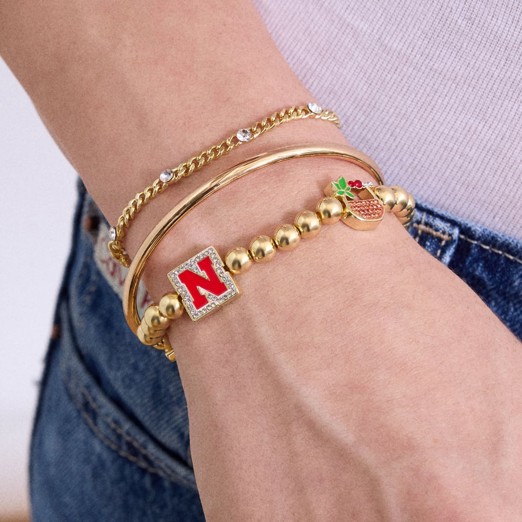 Nebraska Huskers BaubleBar Pisa Bracelet