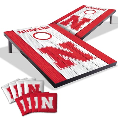 Nebraska Huskers Fanpoint 2' x 3' Cornhole Game with Bags