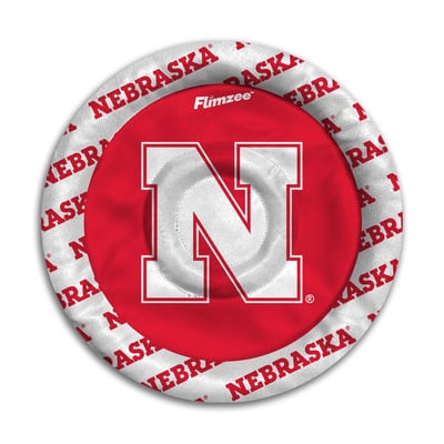 Nebraska Huskers Fanpoint Flimzee Bean Bag Flying Disc
