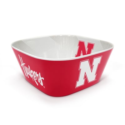 Nebraska Huskers Fanpoint Large Party Bowl