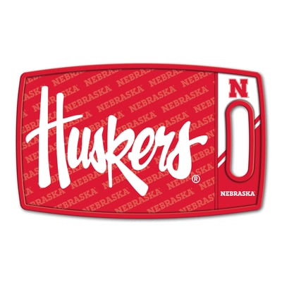 Nebraska Huskers Fanpoint Logo Series Cutting Board