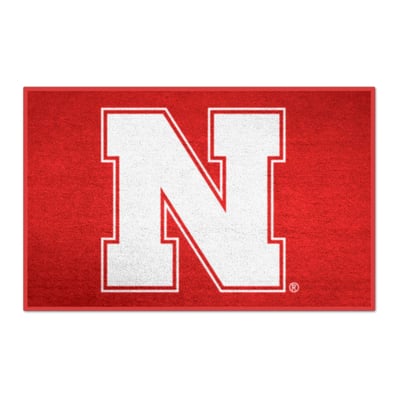 Nebraska Huskers Logo Brands 19" x 30" Starter Mat