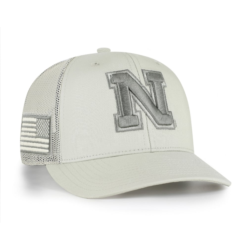 Nebraska Huskers '47 Operation Hat Trick Adjustable Trucker Hat - Stone