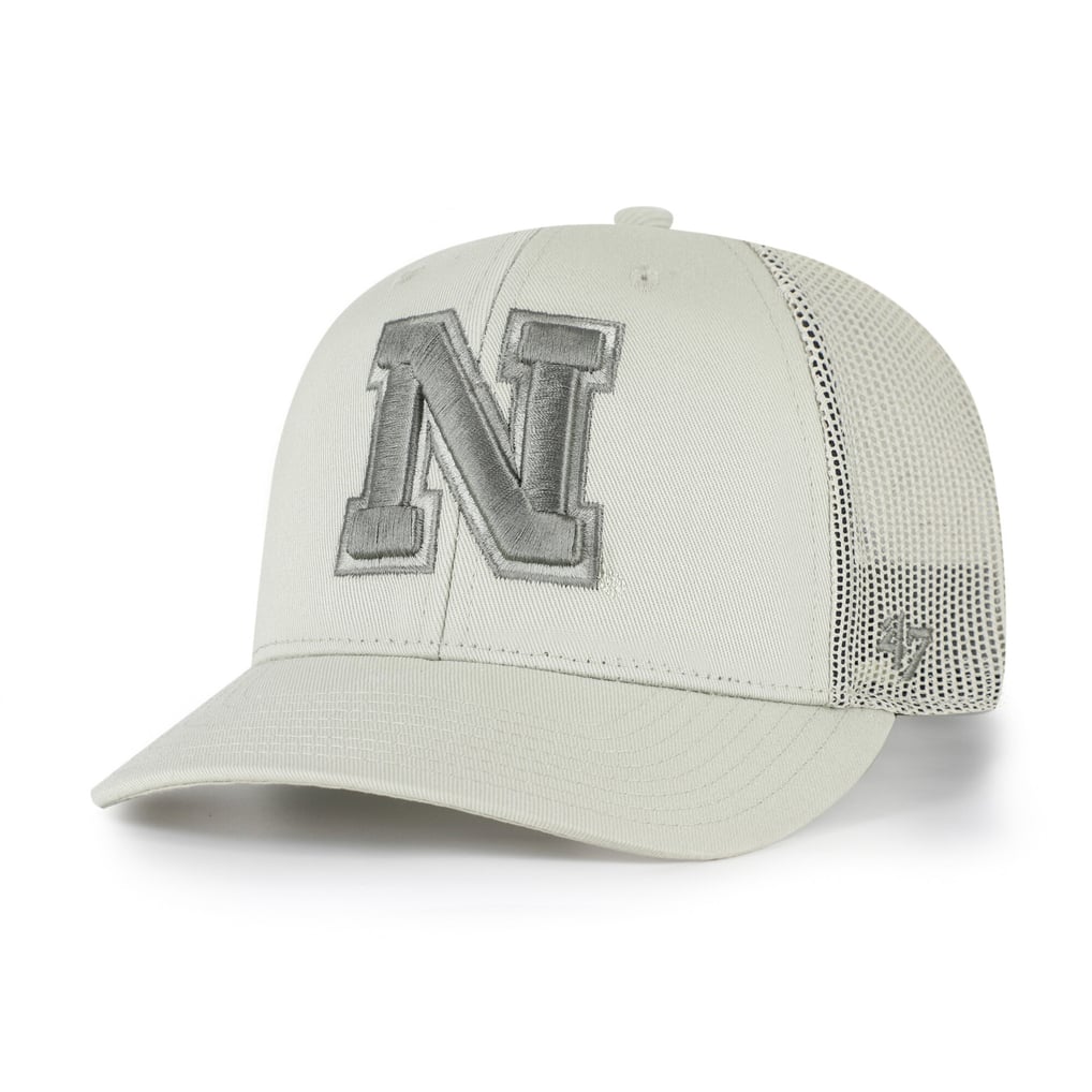 Nebraska Huskers '47 Operation Hat Trick Adjustable Trucker Hat - Stone