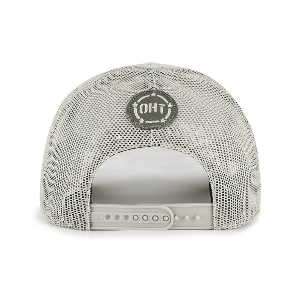 Nebraska Huskers '47 Operation Hat Trick Adjustable Trucker Hat - Stone