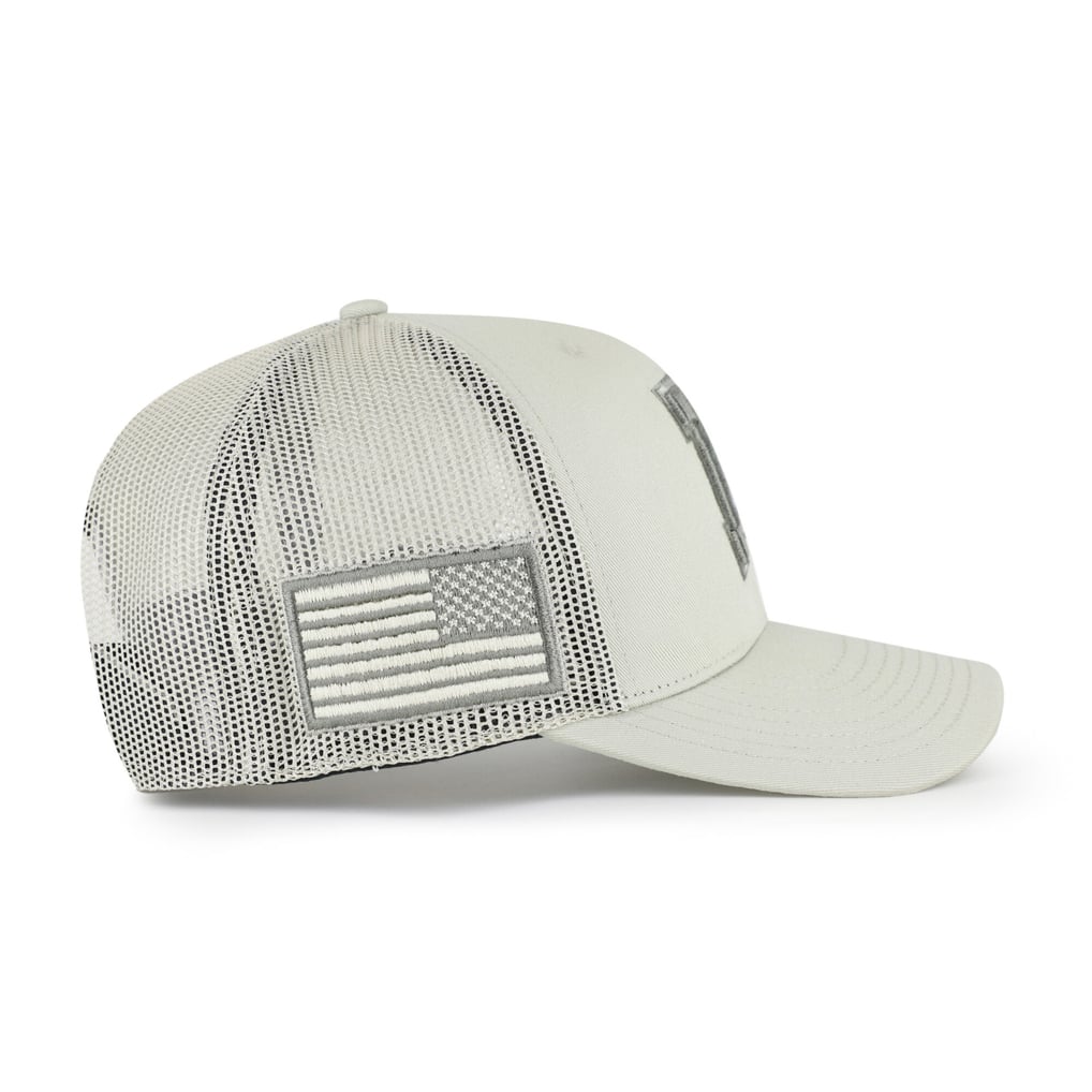 Nebraska Huskers '47 Operation Hat Trick Adjustable Trucker Hat - Stone