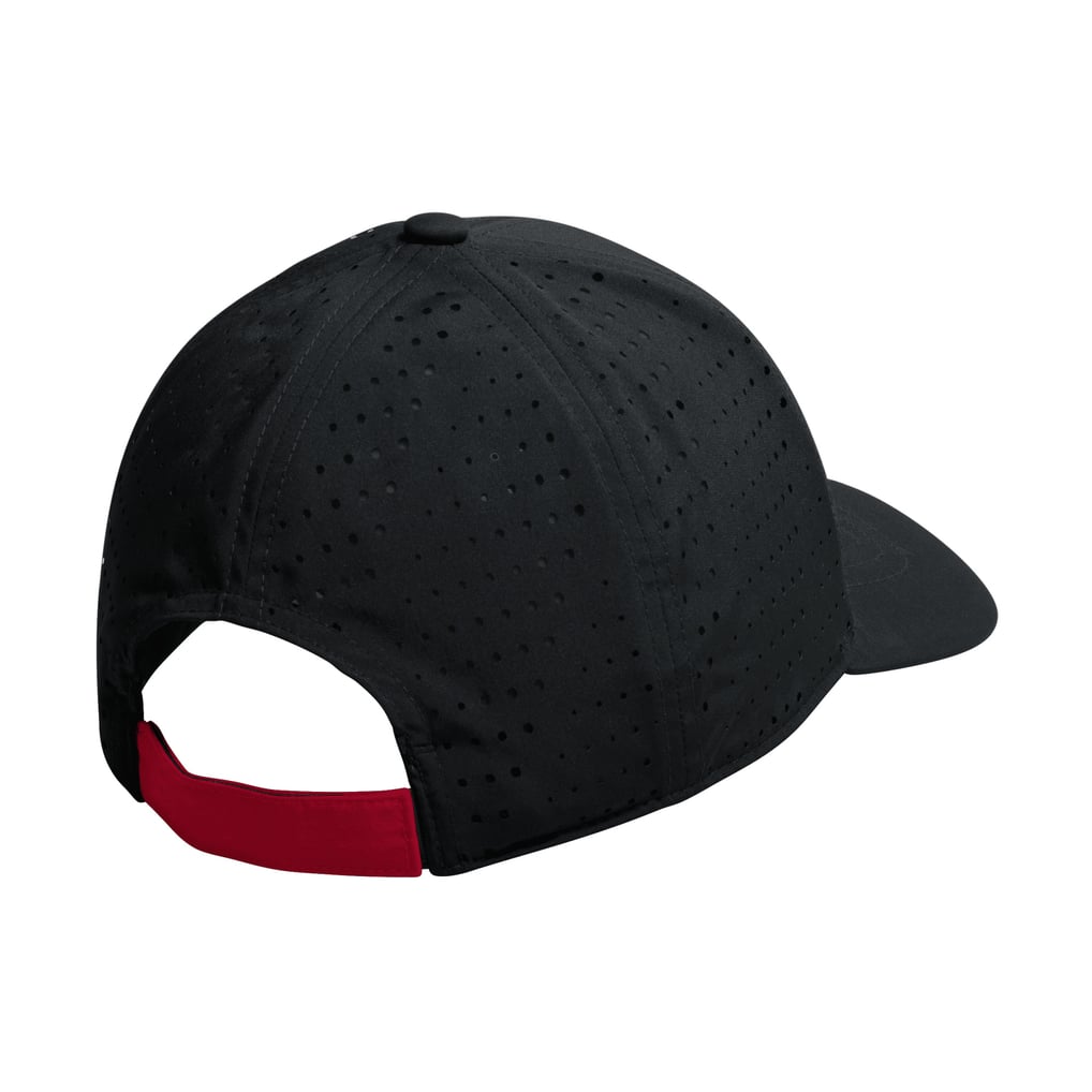 Nebraska Huskers adidas Inline Adjustable Hat - Black
