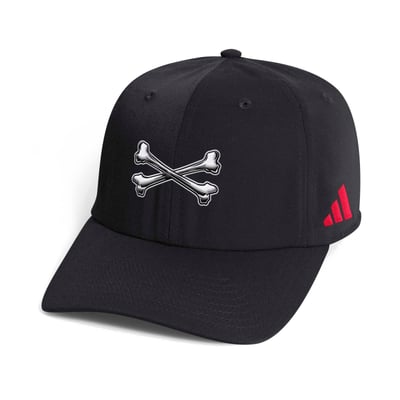  Nebraska Huskers adidas Our Red Burns Brighter Slouch Adjustable Hat - Black