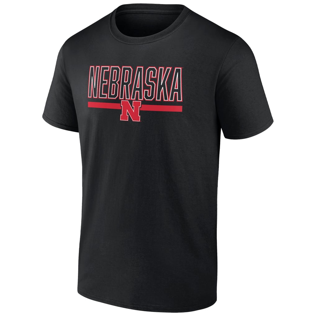 Nebraska Huskers Classic Inline Team T-Shirt - Black