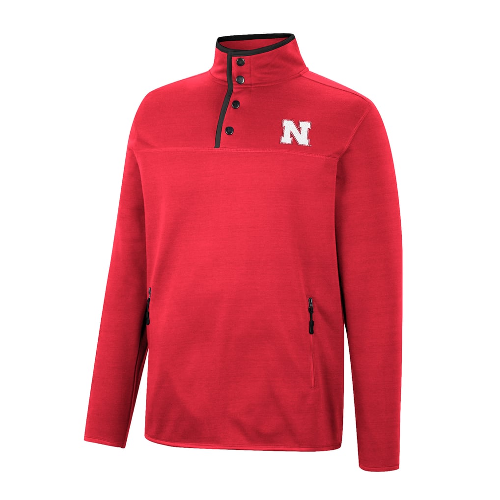 Nebraska Huskers Colosseum Rebound Quarter-Snap Jacket - Scarlet