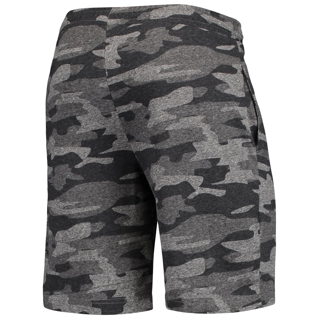 Nebraska Huskers Concepts Sport Camo Backup Terry Jam Lounge Shorts - Charcoal/Gray