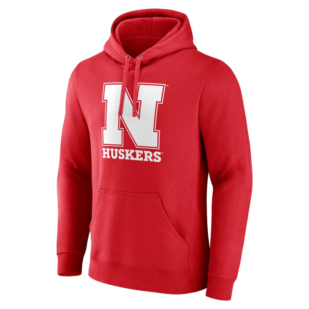 Nebraska Huskers Lockup Team Pullover Hoodie - Red