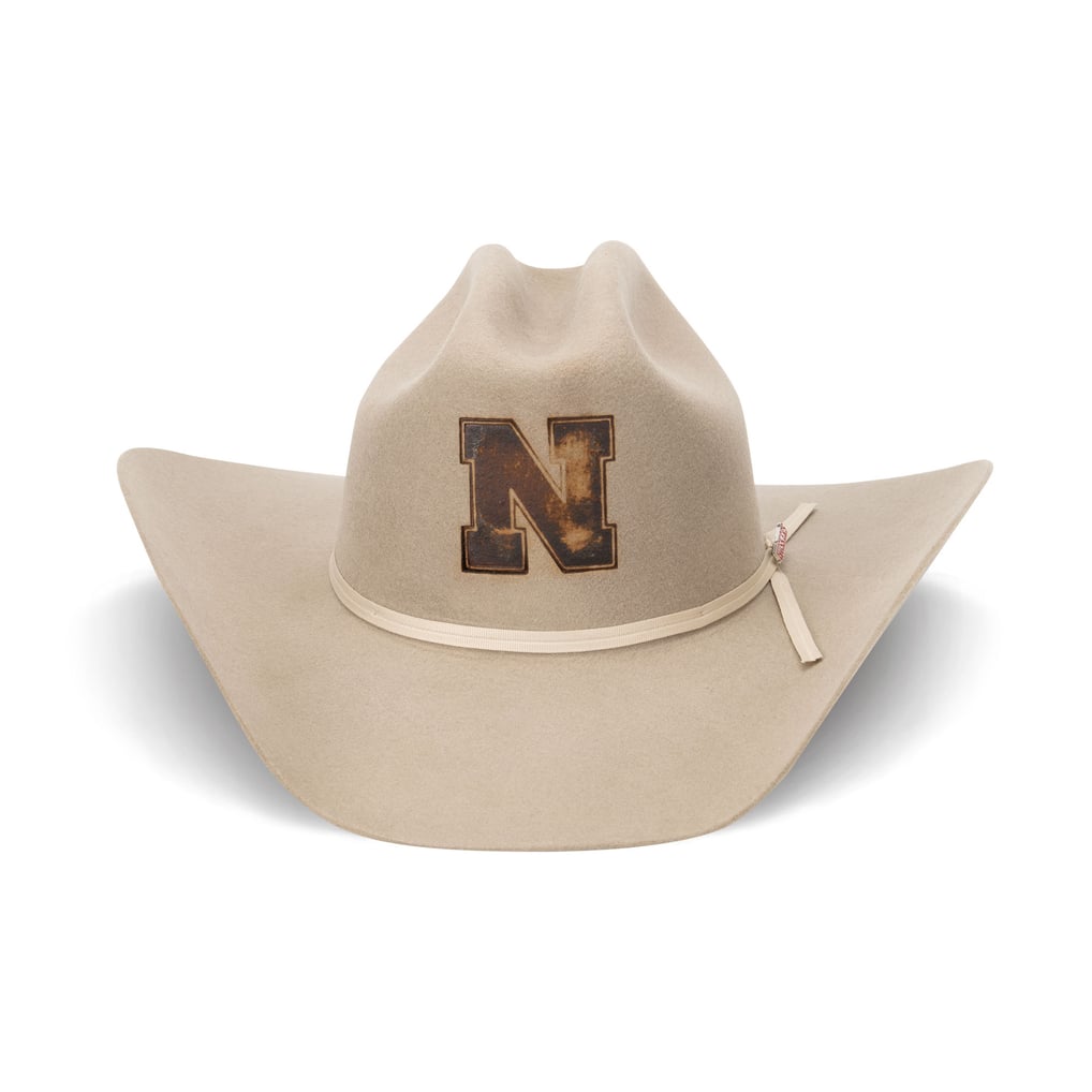 Nebraska Huskers USCAPE x Seager Authentic Felt Cowboy Hat - Stone