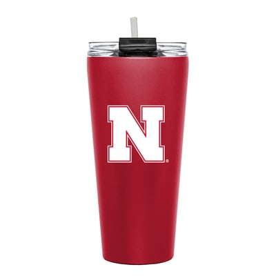 Nebraska Huskers 32oz. Double Play Big Slim Tumbler
