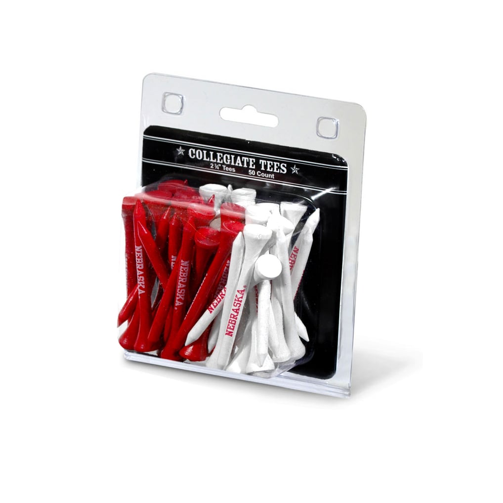 Nebraska Huskers 50-Pack Golf Tee Set