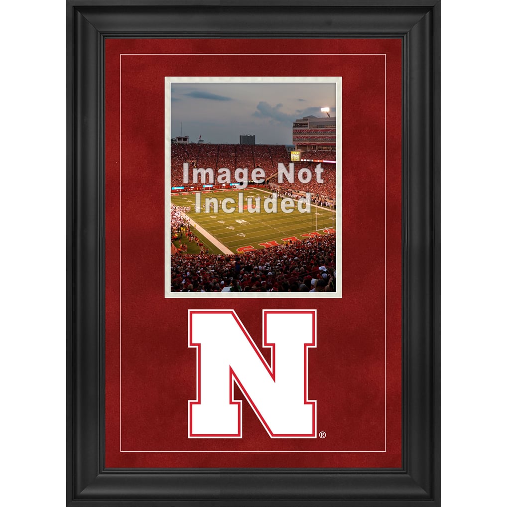 Nebraska Huskers Fanatics Authentic 8'' x 10'' Deluxe Vertical Photograph Frame with Team Logo
