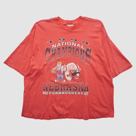 Nebraska Huskers Britttania Sport 1994 T-shirt - Red - XL by Fanatics Real Vintage