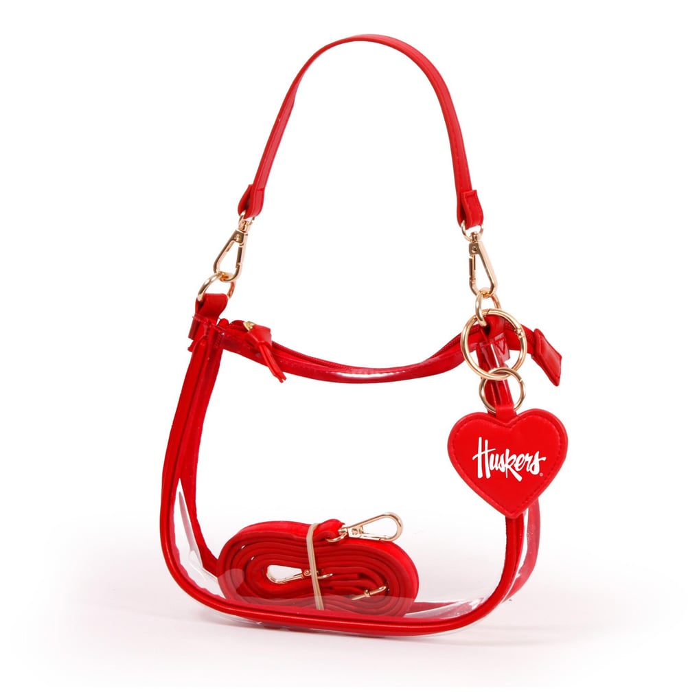 Nebraska Huskers Clara Purse with Heart Charm