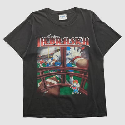Nebraska Huskers CSA 2000s T-shirt - Black - L by Fanatics Real Vintage
