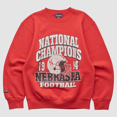 Nebraska Huskers Jansport 1994 Pullover Sweatshirt - Red - XXS by Fanatics Real Vintage