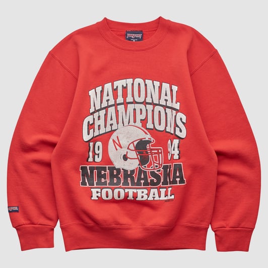 Nebraska Huskers Jansport 1994 Pullover Sweatshirt - Red - XXS by Fanatics Real Vintage