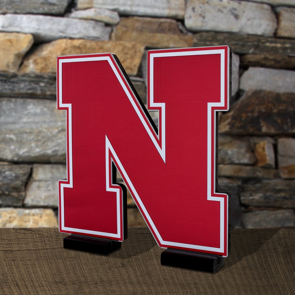 Nebraska Huskers LED Infinity Logo Light