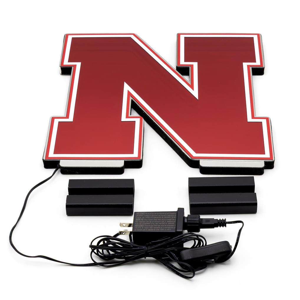 Nebraska Huskers LED Infinity Logo Light