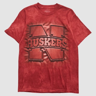 Nebraska Huskers The Mountain 2010s T-shirt - Red - S by Fanatics Real Vintage