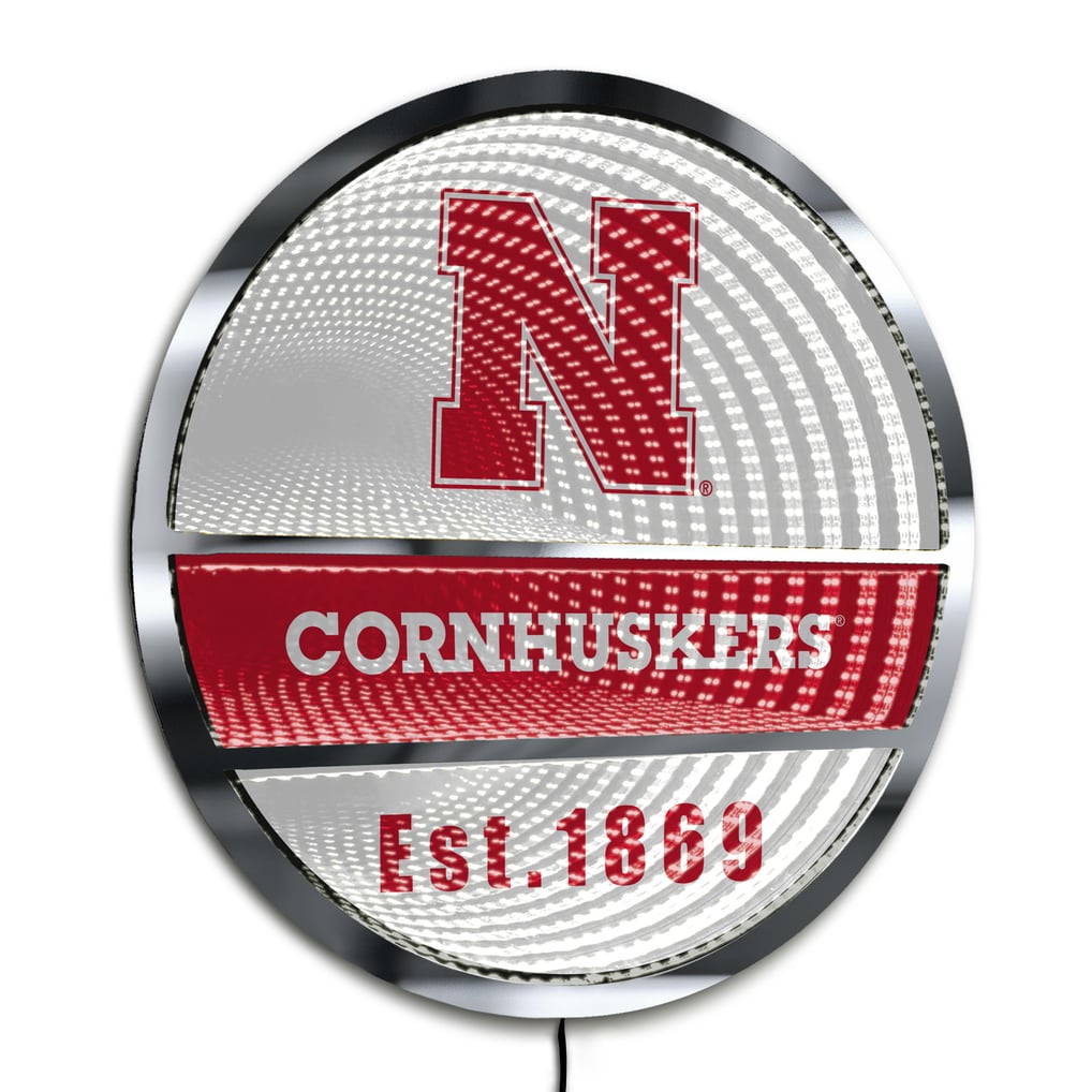 Nebraska Huskers Three-Cell Circular Infinity Light