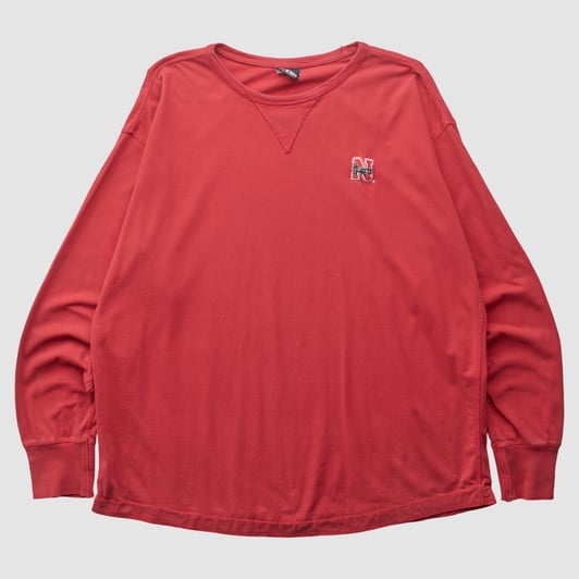 Nebraska Huskers TSI Sportswear 2000s Long Sleeve T-shirt - Red - 2XL by Fanatics Real Vintage