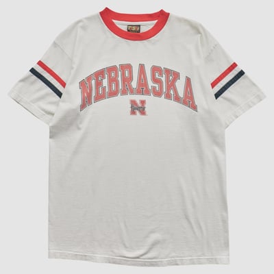 Nebraska Huskers TSI Sportswear 90s T-shirt - White - L by Fanatics Real Vintage