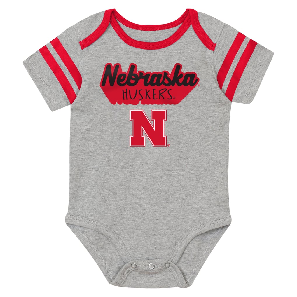  Nebraska Huskers Outerstuff Newborn Star Player Three-Piece Bodysuit Set - Red