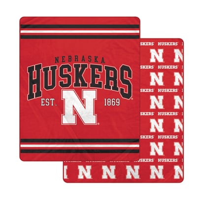 Nebraska Huskers Pegasus Legacy Arch Double-Sided 60" x 70" Blanket