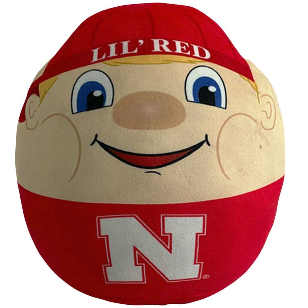 Nebraska Huskers Pegasus Plushie Mascot Pillow with Features