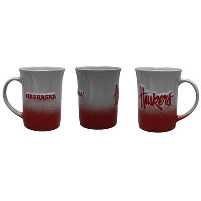 Nebraska Huskers The Memory Company Two-Pack 15oz. Ceramic Ombre Mug Set