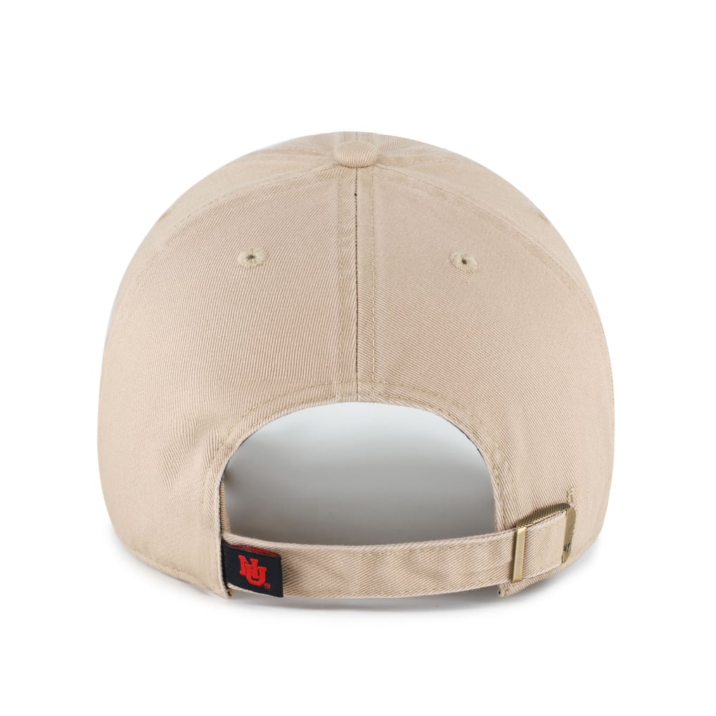  Nebraska Huskers '47 Unisex Vault Clean Up Adjustable Hat - Khaki