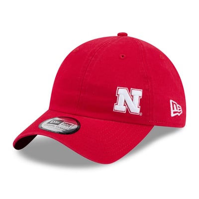 Nebraska Huskers New Era Unisex Offset Casual Classic Adjustable Hat - Scarlet