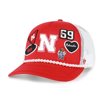  Nebraska Huskers '47 Women's Rally On Hitch Adjustable Hat - Red