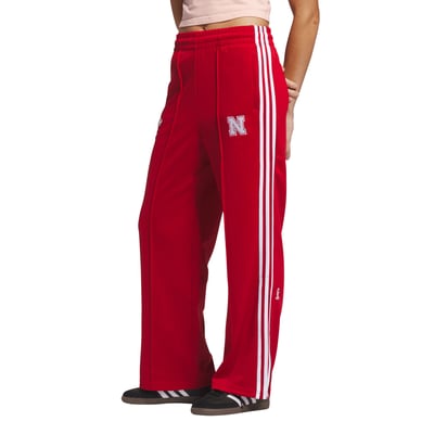 Nebraska Huskers adidas Originals Women's Firebird Pants - Red
