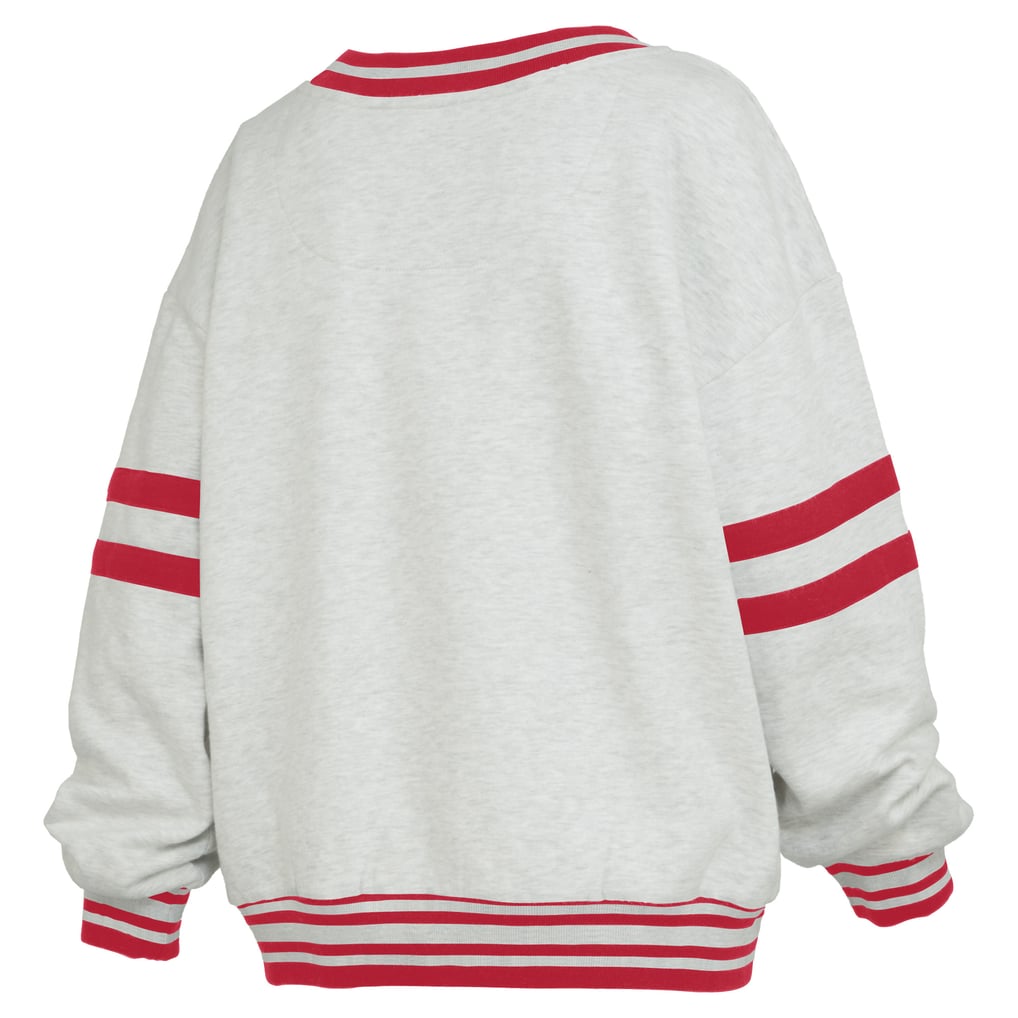Pressbox Nebraska Huskers Women's Heather Gray/Scarlet Tackle Twill ...