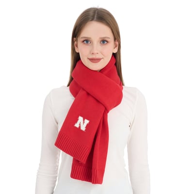 Nebraska Huskers ZooZatz Posh Knit Scarf