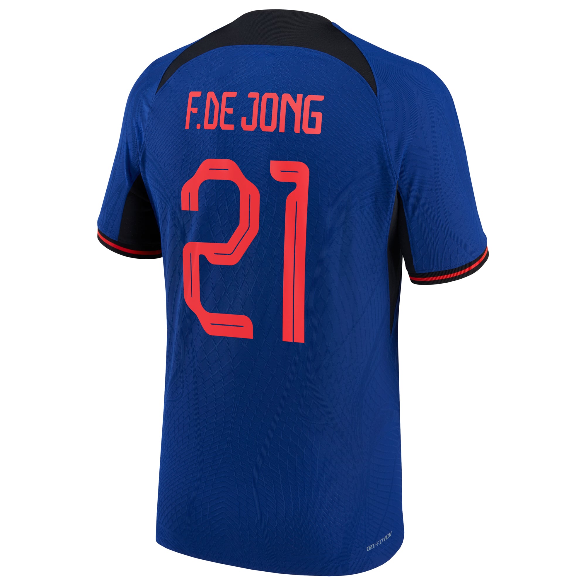 Frenkie de Jong Netherlands National Team Nike 2022/23 Away Vapor