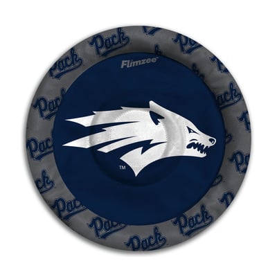 Nevada Wolf Pack Fanpoint Flimzee Bean Bag Flying Disc