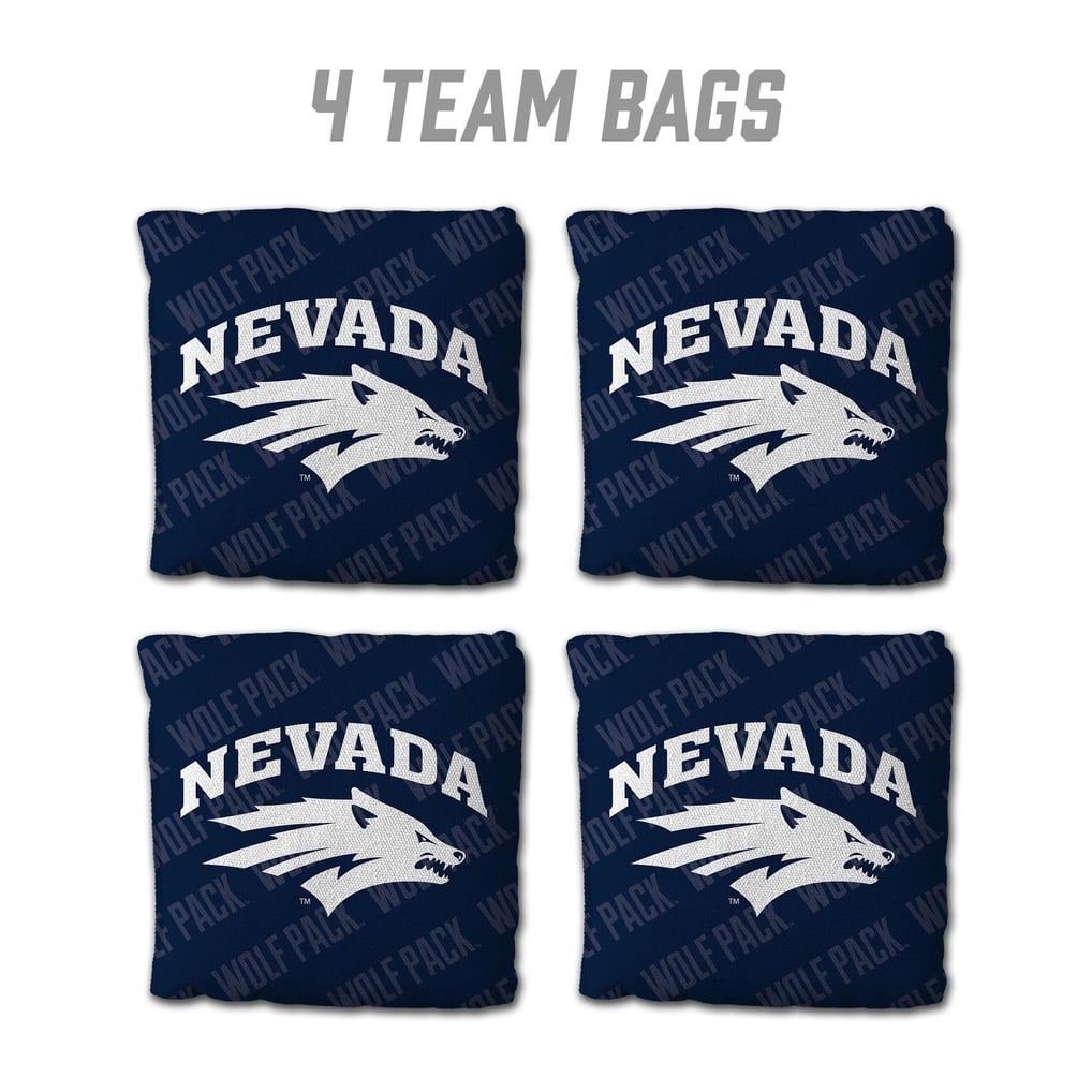 Nevada Wolf Pack Fanpoint Four-Piece Cornhole Bag Set