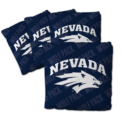 Nevada Wolf Pack Fanpoint Four-Piece Cornhole Bag Set