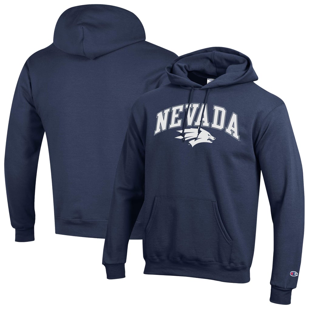 Nevada Wolf Pack Champion Powerblend Hoodie - Navy