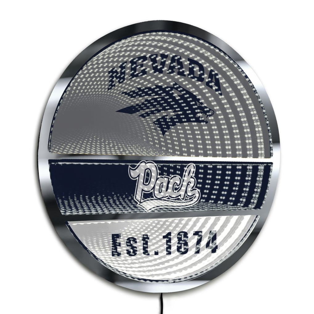 Nevada Wolf Pack Three-Cell Circular Infinity Light