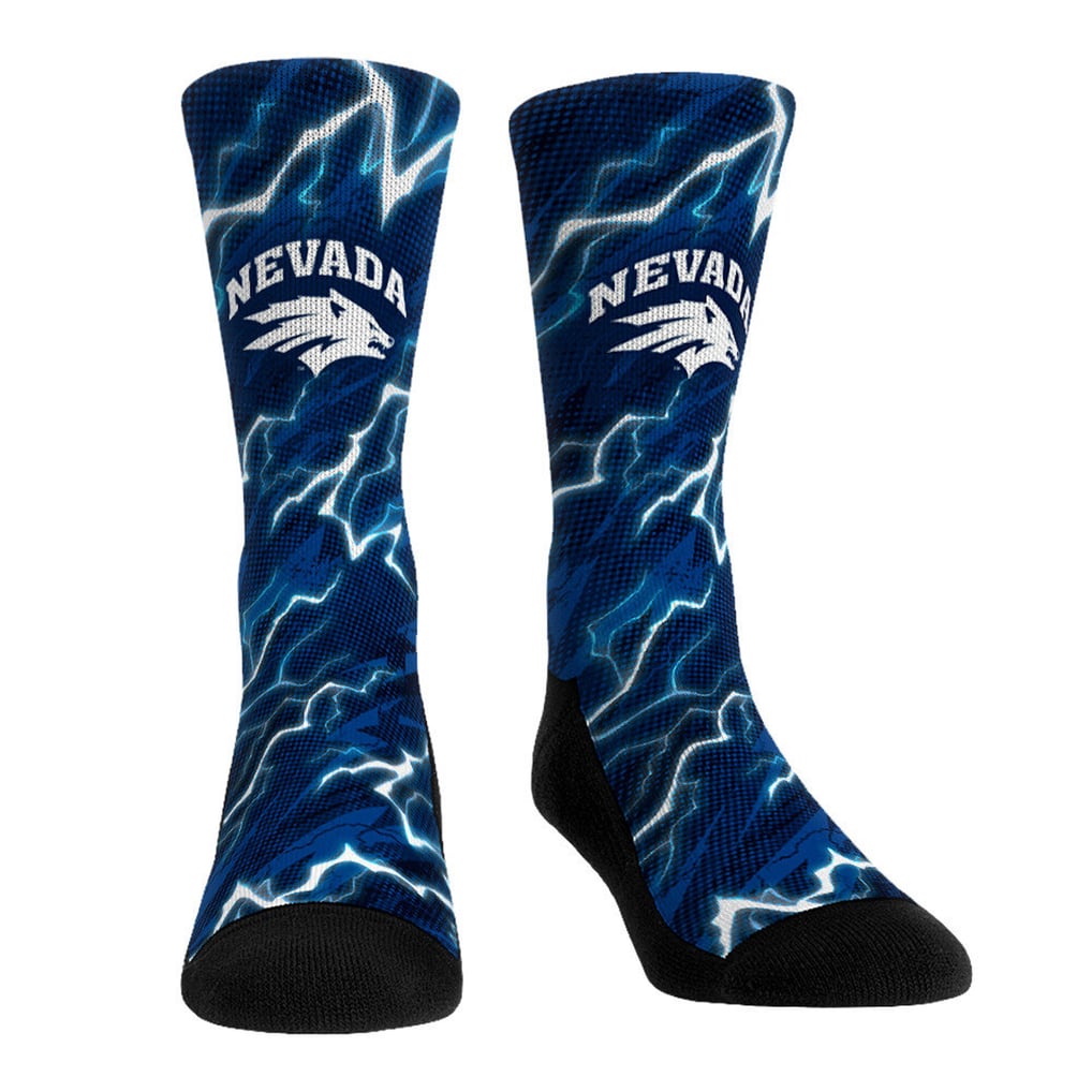 Nevada Wolf Pack Rock Em Unisex Three-Piece Team Tones Crew Socks Set