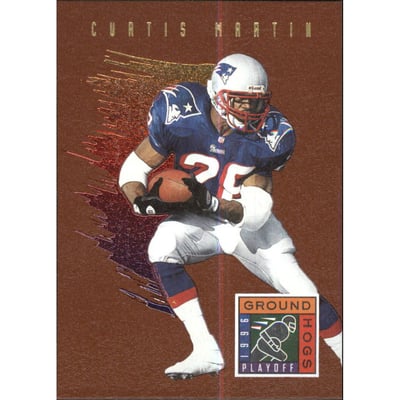 1996 Playoff Contenders Ground Hogs #GH4 Curtis Martin