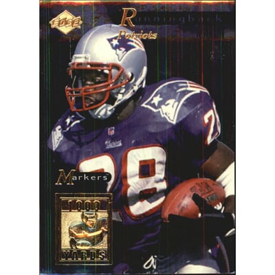 1998 CE Supreme Season Review Markers #19 Curtis Martin
